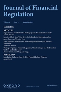 Abbildung von: Journal of Financial Regulation - Oxford University Press