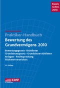 Cover: Praktiker-Handbuch Bewertung des Grundverm&ouml;gens 2010 - IDW