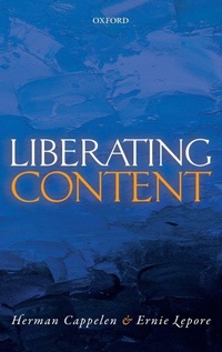 Enlarge image Cover: Liberating Content - Oxford University Press