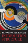 Cover: The Oxford Handbook of Information Structure - Oxford University Press
