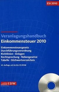 Abbildung von: Veranlagungshandbuch Einkommensteuer 2010 - IDW