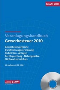 Abbildung von: Veranlagungshandbuch Gewerbesteuer 2010 - IDW