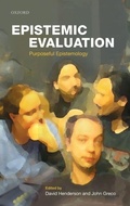 Cover: Epistemic Evaluation - Oxford University Press