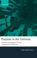 Cover: Purpose in the Universe - Oxford University Press