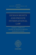 Cover: Human Rights and Private International Law - Oxford University Press