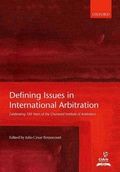 Abbildung von: Defining Issues in International Arbitration - Oxford University Press