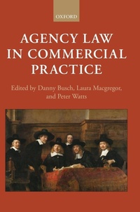 Enlarge image Cover: Agency Law in Commercial Practice - Oxford University Press