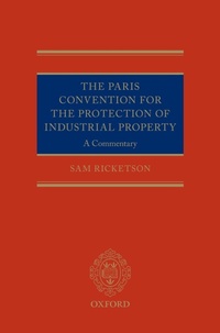 Enlarge image Cover: The Paris Convention for the Protection of Industrial Property - Oxford University Press