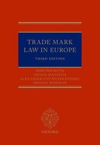 Abbildung von: Trade Mark Law in Europe 3e - Oxford University Press