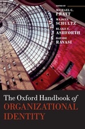 Cover: The Oxford Handbook of Organizational Identity - Oxford University Press