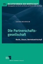 Cover: Die Partnerschaftsgesellschaft - Erich Schmidt Verlag