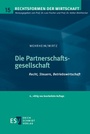 Cover: Die Partnerschaftsgesellschaft - Erich Schmidt Verlag