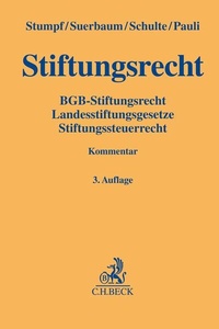 Enlarge image Cover: Stiftungsrecht: StiftR - C.H.BECK