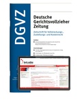 Cover: DGVZ - Deutsche Gerichtsvollzieher Zeitung - C.H.BECK