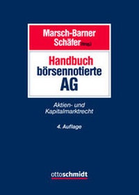 Abbildung von: Handbuch börsennotierte AG - Otto Schmidt Verlag