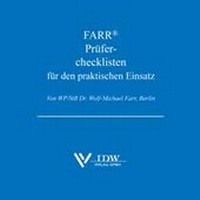 Abbildung von: FARR Prüferchecklisten für den praktischen Einsatz - Grundwerk mit Fortsetzungsbezug - IDW