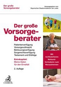 Abbildung von: Der große Vorsorgeberater - C.H.BECK