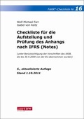 Cover: Checkliste 16 f&uuml;r die Aufstellung und Pr&uuml;fung des Anhangs nach IFRS (Notes) - IDW