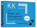 Cover: Karteikarten Polizei- und Ordnungsrecht - Alpmann Schmidt