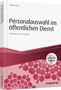 Cover: Personalauswahl im &ouml;ffentlichen Dienst - Haufe-Lexware