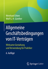Abbildung von: Allgemeine Geschäftsbedingungen von IT-Verträgen - Springer Gabler