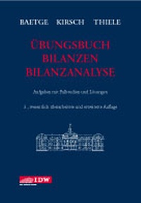 Abbildung von: Übungsbuch Bilanzen und Bilanzanalyse - IDW