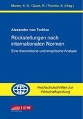 Cover: R&uuml;ckstellungen nach internationalen Normen - IDW