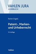 Cover: Patent-, Marken- und Urheberrecht - Vahlen
