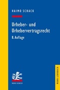 Abbildung von: Urheber- und Urhebervertragsrecht - Mohr Siebeck