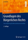 Abbildung von: Grundlagen des Bürgerlichen Rechts - Springer Gabler