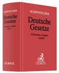 Cover:  Deutsche Gesetze Gebundene Ausgabe I/2018 - C.H.BECK