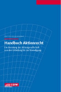 Abbildung von: Handbuch Aktienrecht - IDW