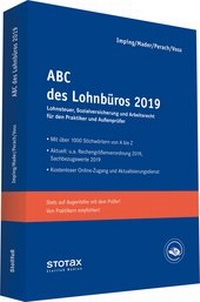Bild vergrößern Bild: ABC des Lohnbüros 2018 - Stollfuß