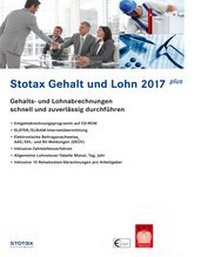 Abbildung von: Stotax Gehalt und Lohn Plus 2017 - Stollfuß