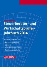Abbildung von: Steuerberater- und Wirtschaftsprüfer-Jahrbuch 2014 - IDW