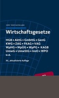 Cover: Wirtschaftsgesetze - IDW