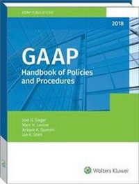 Enlarge image Cover: GAAP Handbook of Policies and Procedures (2018) - CCH