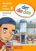 Cover: der die das - Sprache und Lesen 3. Schuljahr. Arbeitsheft Sprache Teil A und B im Paket  - Cornelsen Verlag