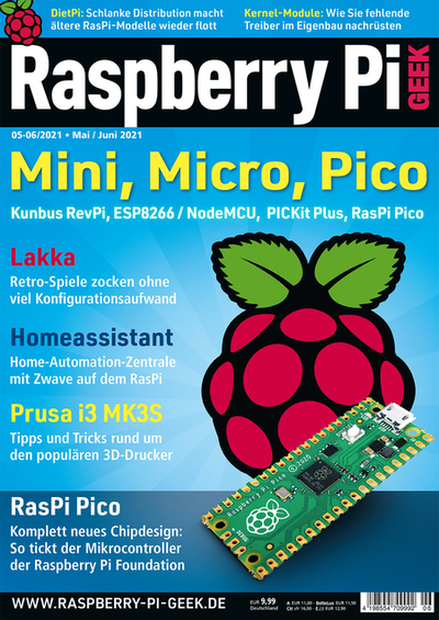 Abbildung von: Raspberry Pi Geek - COMPUTEC MEDIA