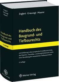 Enlarge image Cover: Handbuch des Baugrund- und Tiefbaurechts - Werner