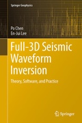 Cover: Full-3D Seismic Waveform Inversion - Springer