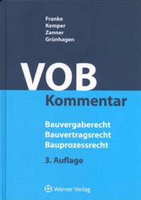 Enlarge image Cover: VOB-Kommentar - Werner