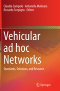 Cover: Vehicular ad hoc Networks - Springer
