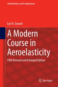 Enlarge image Cover: A Modern Course in Aeroelasticity - Springer