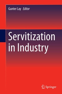 Enlarge image Cover: Servitization in Industry - Springer