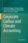 Cover: Corporate Carbon and Climate Accounting - Springer