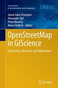 Enlarge image Cover: OpenStreetMap in GIScience - Springer
