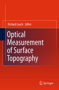 Enlarge image Cover: Optical Measurement of Surface Topography - Springer