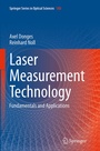 Cover: Laser Measurement Technology - Springer