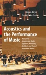 Cover: Acoustics and the Performance of Music - Springer